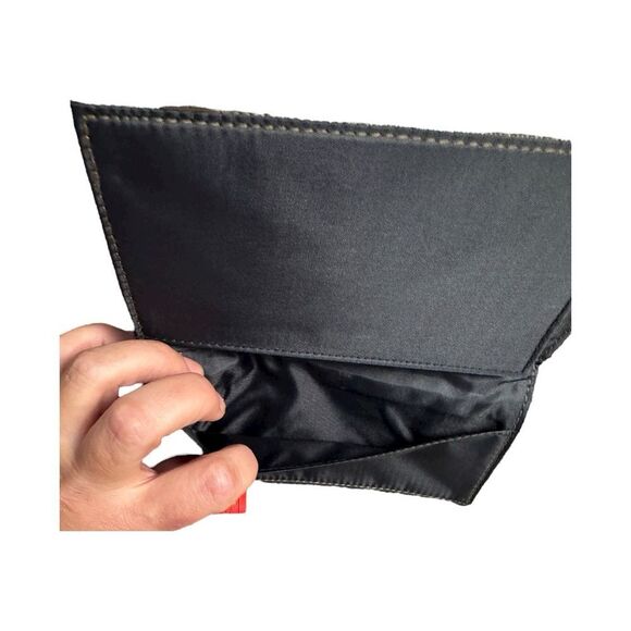 NWT Alan Stuart Brown and Black Checkbook Cover - Picture 5 of 8